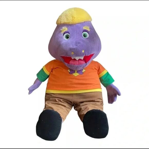 Mr. Munch Show Biz Pizza Plush Toy Chuck E.‎ Cheese Time 32” Stuffed Animal VTG - Picture 1 of 2